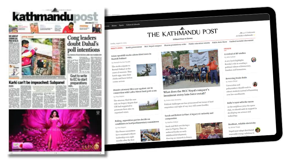 The Kathmandu Post. Historia pierwszego, wolnego dziennika z Nepalu