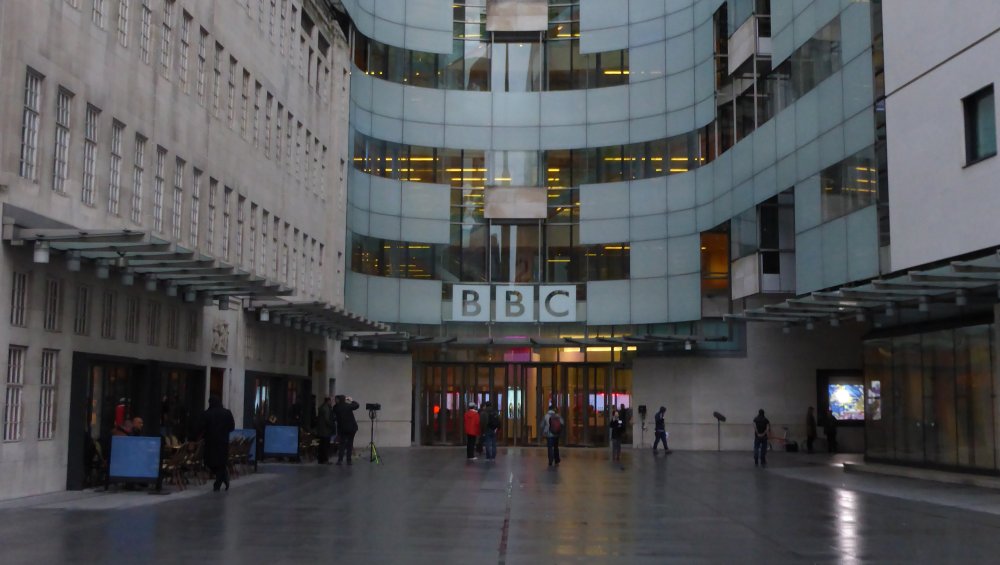 Telewizja BBC. New Broadcasting House w Londynie