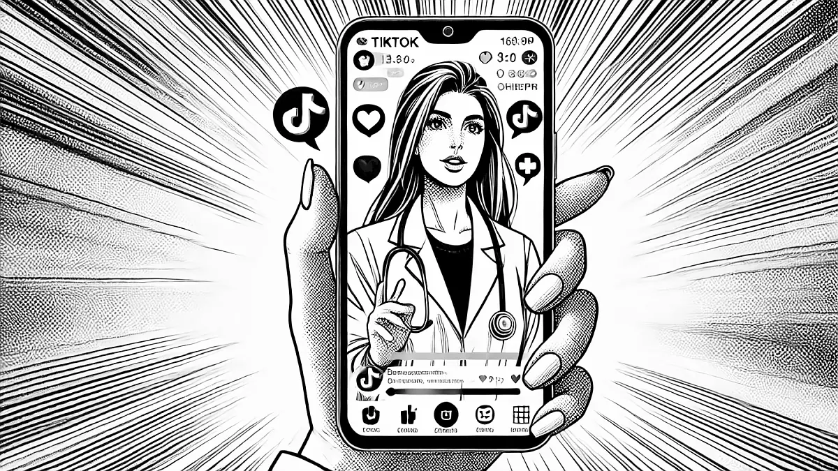 Większość influencerskich wpisów medycznych na TikToku to NIEPRAWDA Większość influencerskich wpisów medycznych na TikToku to NIEPRAWDA