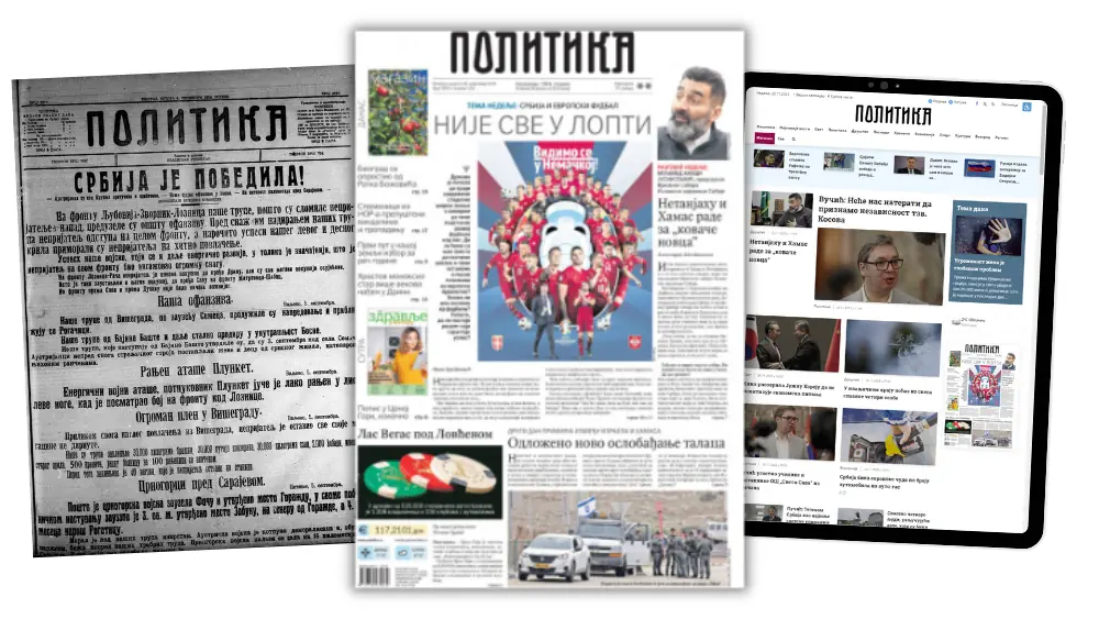 POLITIKA. Historia najstarszego dziennika Serbii