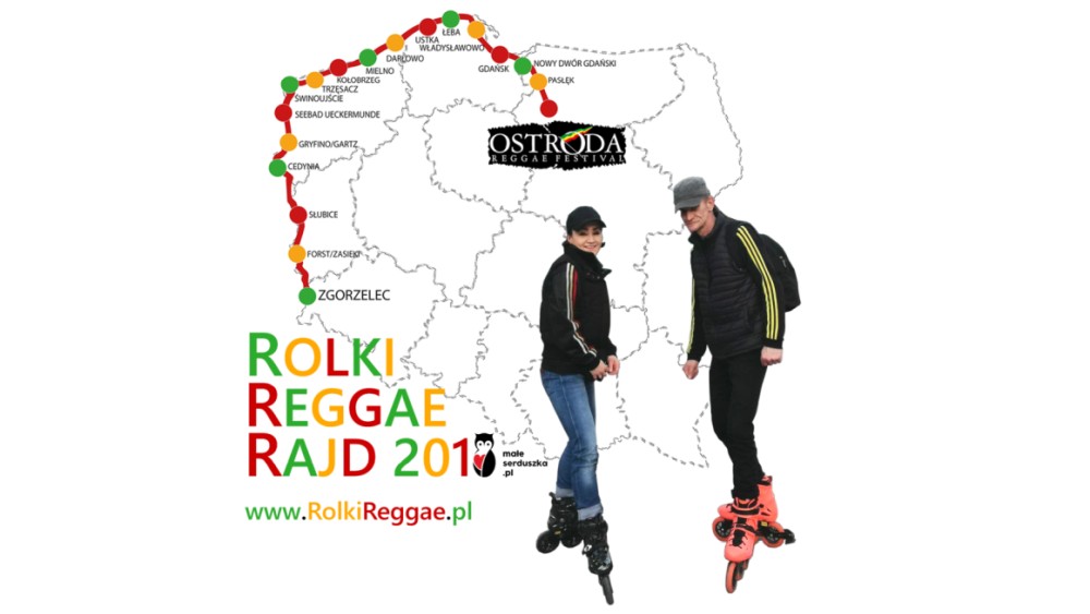 Rolki Reggae Rajd. Tysiąc kilometrów na rolkach dla chorych bliźniaków