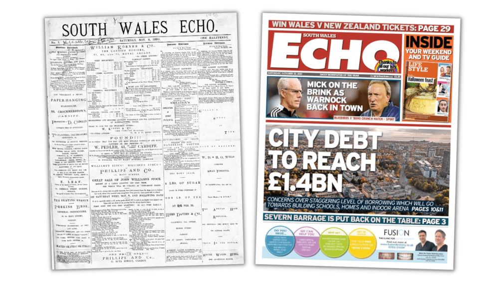 South Wales Echo. Historia walijskiego dziennika z inną wizją tabloidu