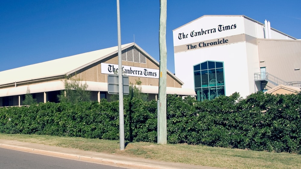 Historia The Canberra Times. Tak robi się prasę w stolicy Australii