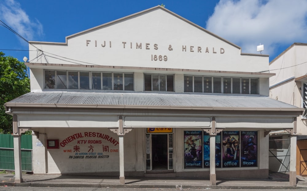 The Fiji Times. Codziennie pierwsza gazeta na świecie