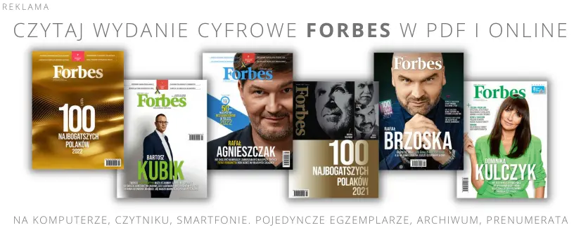 Czytaj wydanie cyfrowe Forbes Polska